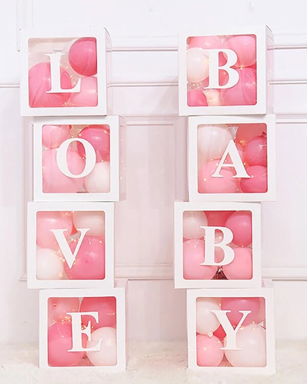 Набор коробок для шаров Love Baby — изображение 1